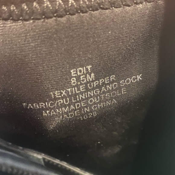 Black suede side zip booties - Picture 3 of 3